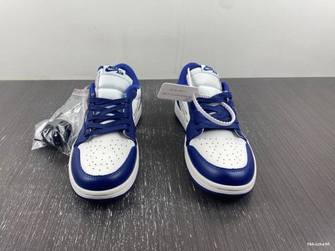 Reps TBkick X JORDAN OFF-WHITE CUSTOM X 1 SCOTT AIR TRAVIS DM7890-101 0724